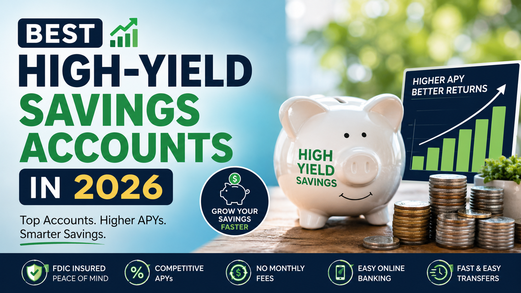 Read more about the article Best High-Yield Savings Accounts in 2026